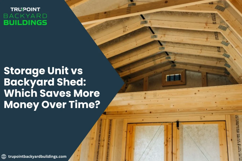 Storage Unit vs Backyard Shed Which Saves More Money Over Time